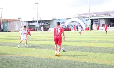 Khai mạc Giải bóng đá Thanh niên công nhân Cup Red Bull 2023 khu vực Đồng bằng Sông Tiền