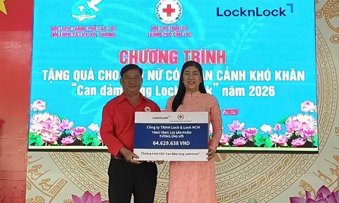 LocknLock hỗ trợ phụ nữ khó khăn và gia đình đơn thân dịp 8/3