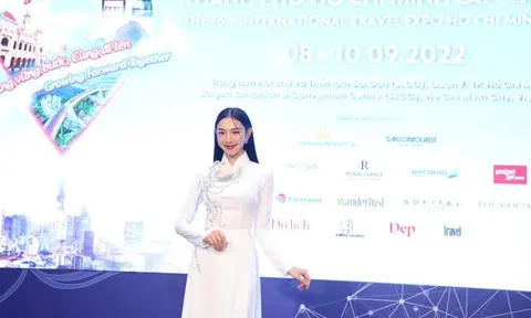 Hoa hậu Thùy Tiên trở thành Đại sứ truyền thông Hội chợ Du lịch Quốc tế TP.HCM năm 2022