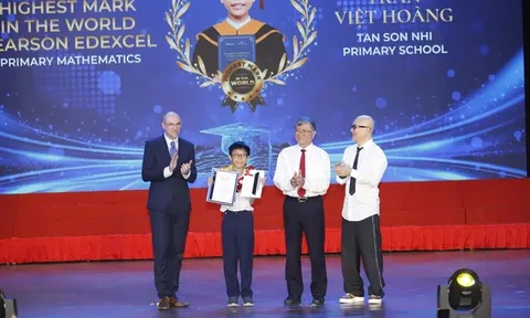 Một học sinh Việt Nam đạt điểm cao nhất thế giới môn toán tiểu học