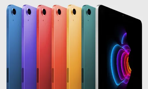 iPad Air 5 bất ngờ lộ toàn bộ thiết kế, dân tình "chết mê, chết mệt" với 7 màu sắc đẹp mê ly
