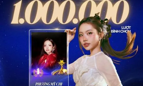 Ngôi sao xanh 2025 bùng nổ tuần đầu vượt hơn 10 triệu lượt vote